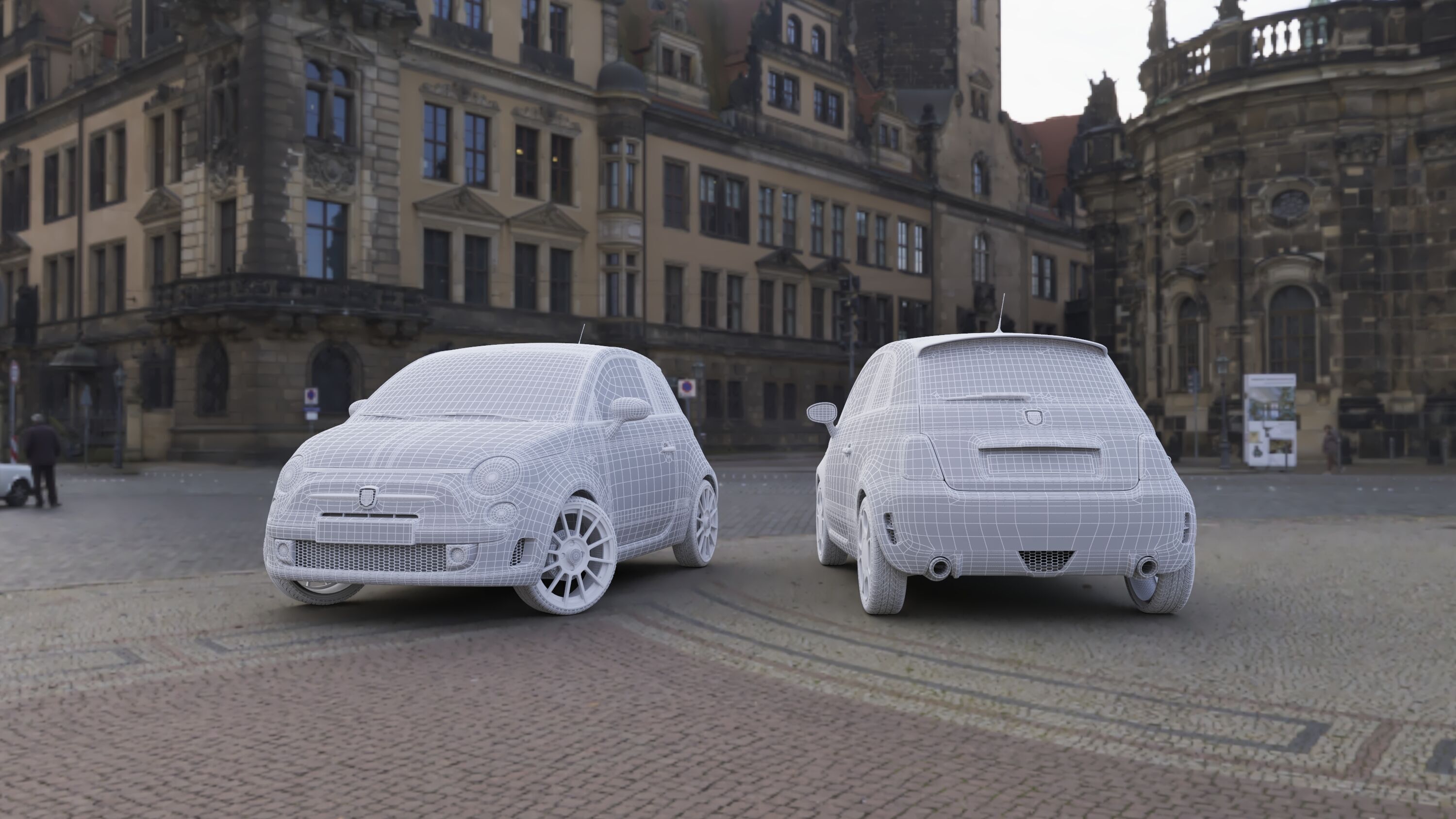 Fiat 500 Abarth 3D model_9