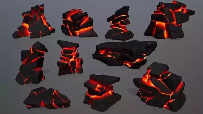 lava rocks