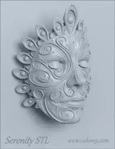 Serenity Wall ART 3D print model
