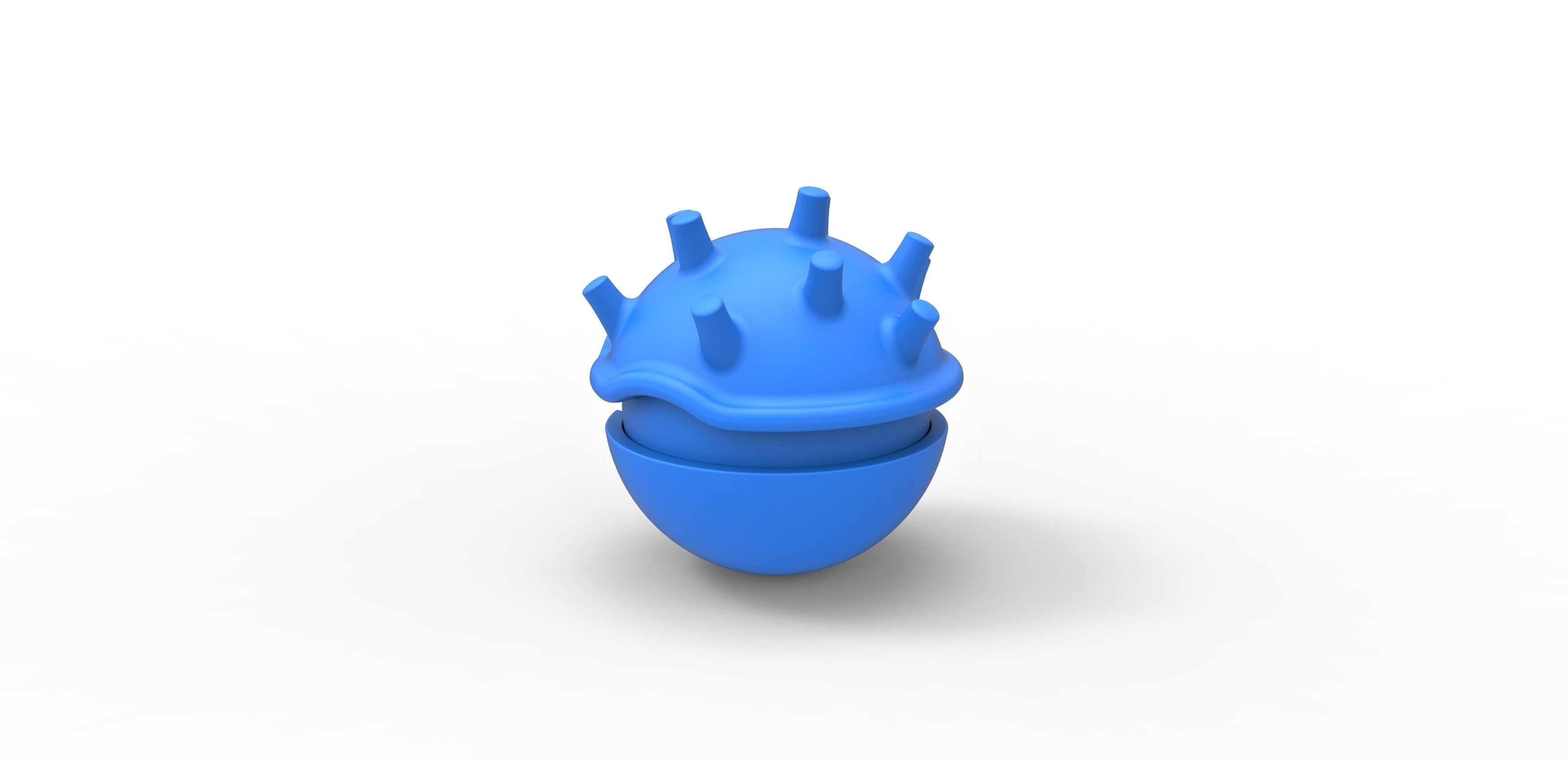 Lapras orb 3D print model_15