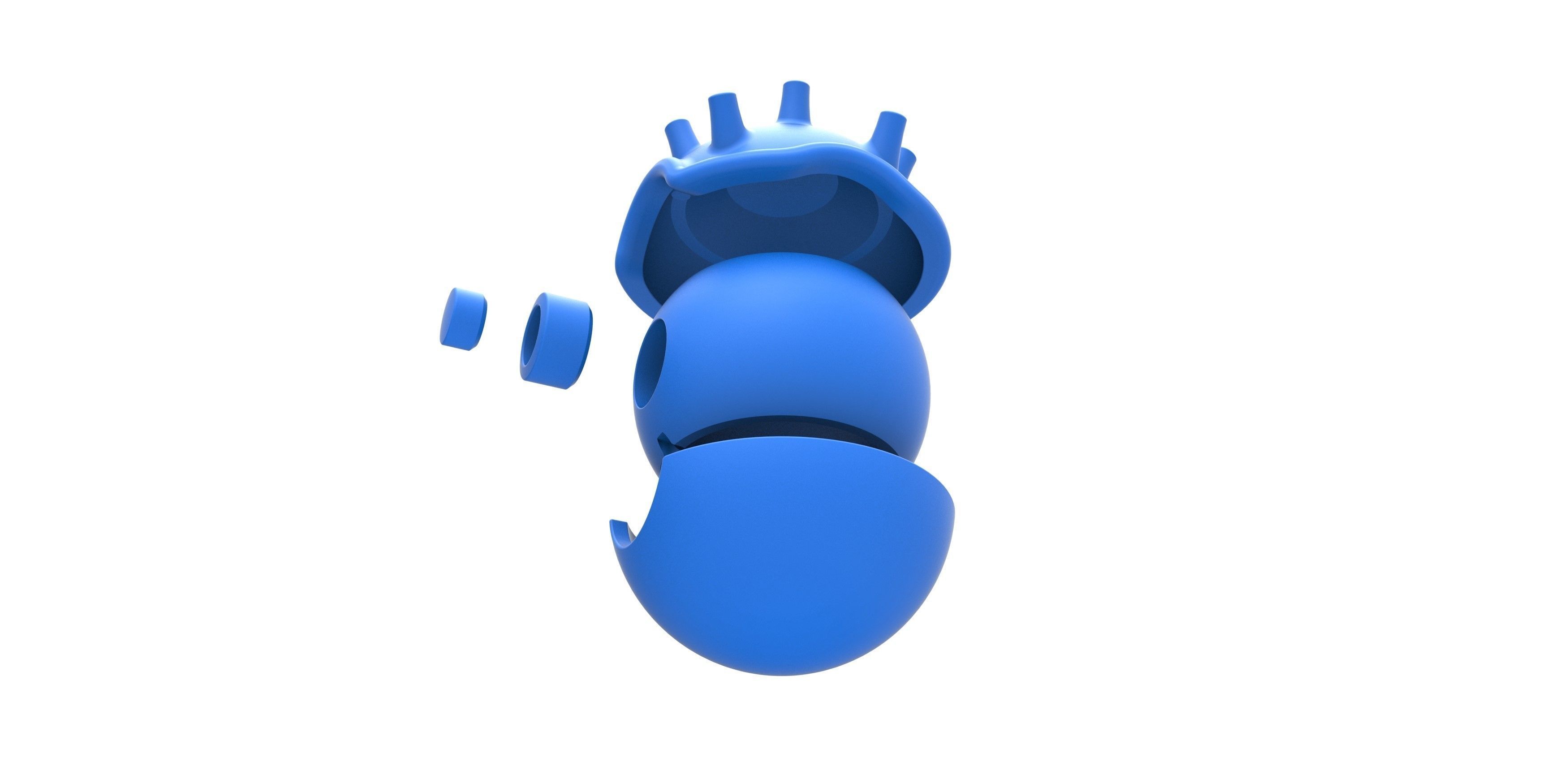 Lapras orb 3D print model_17