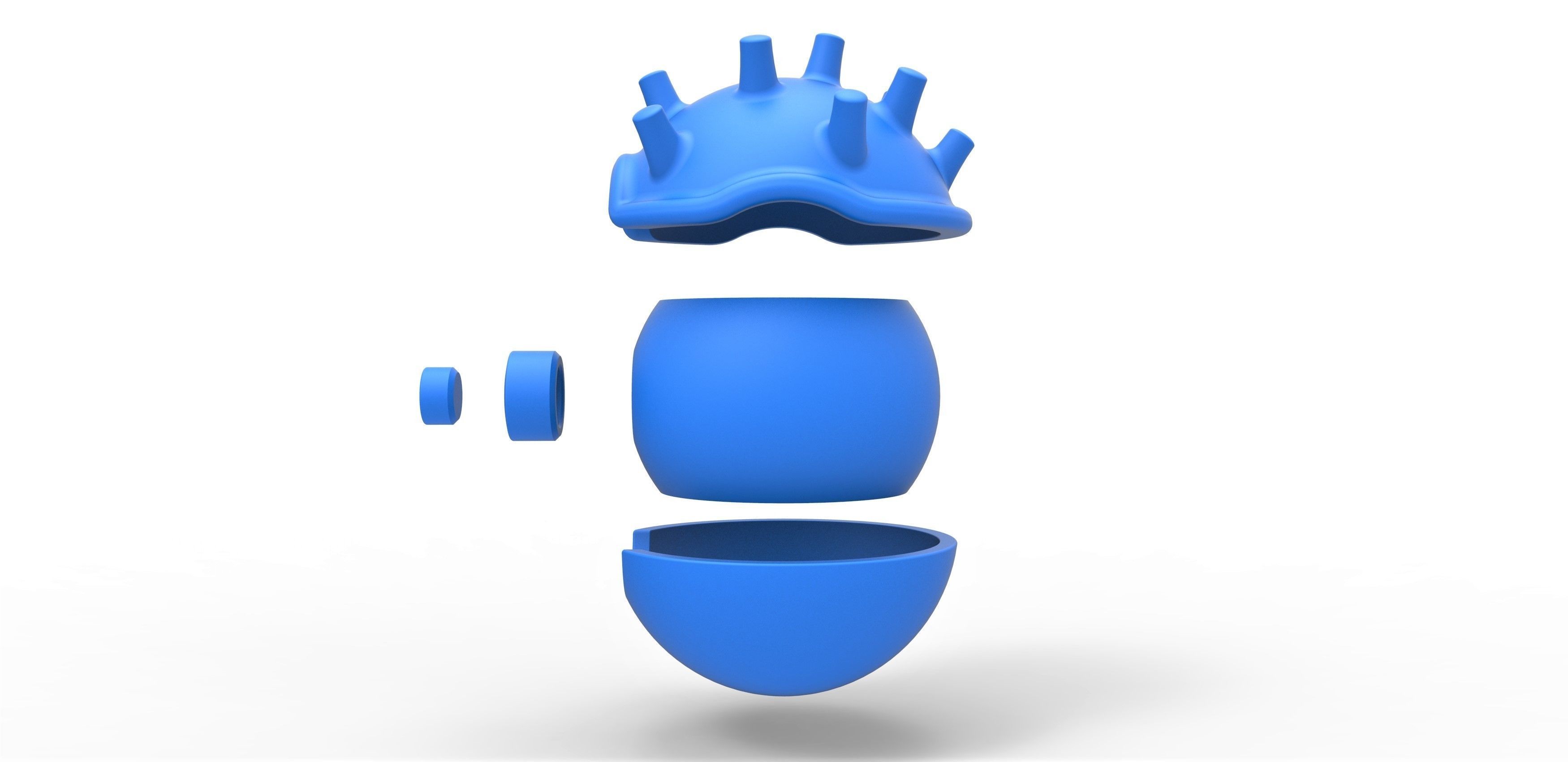 Lapras orb 3D print model_19