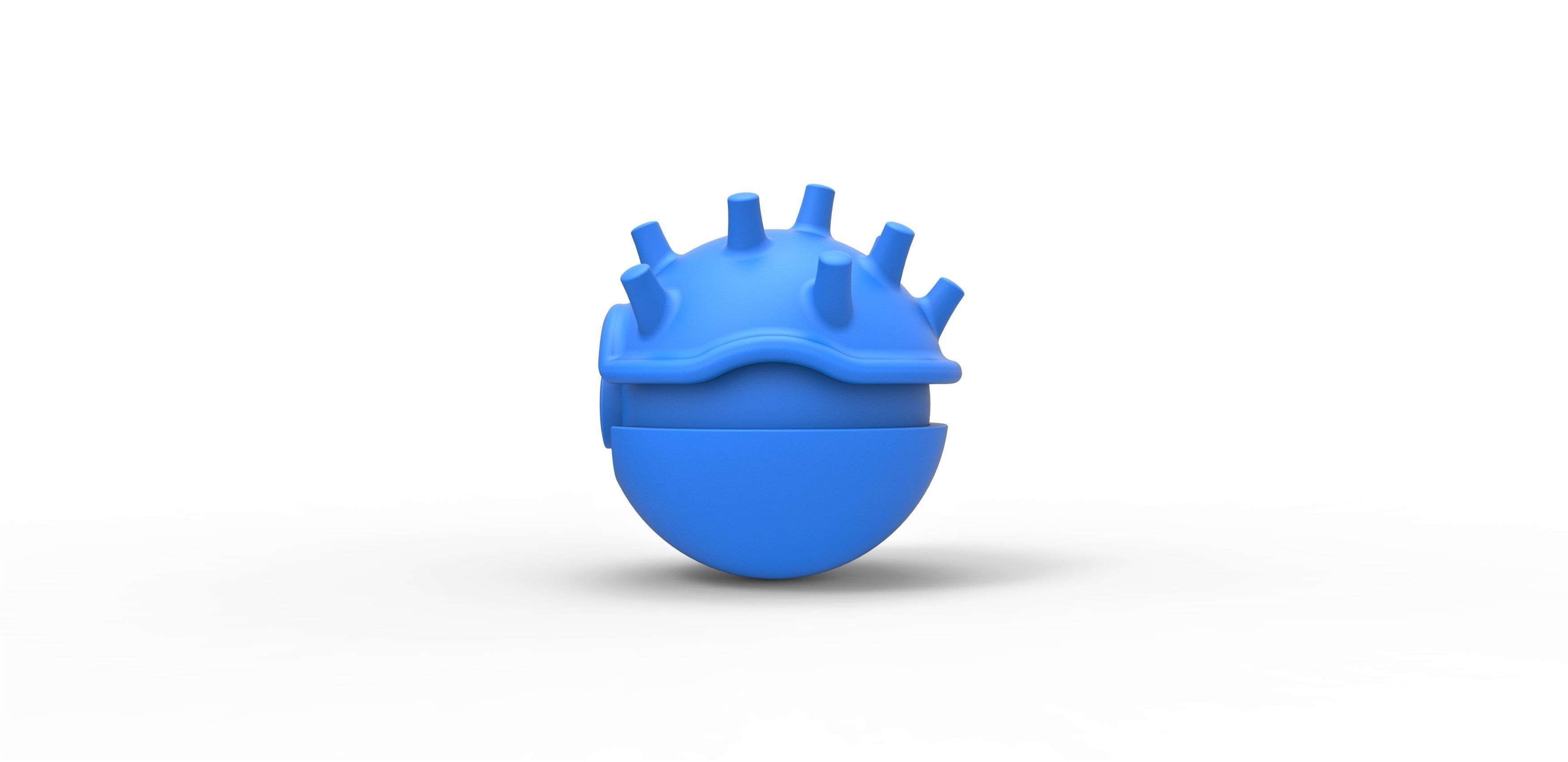 Lapras orb 3D print model_14