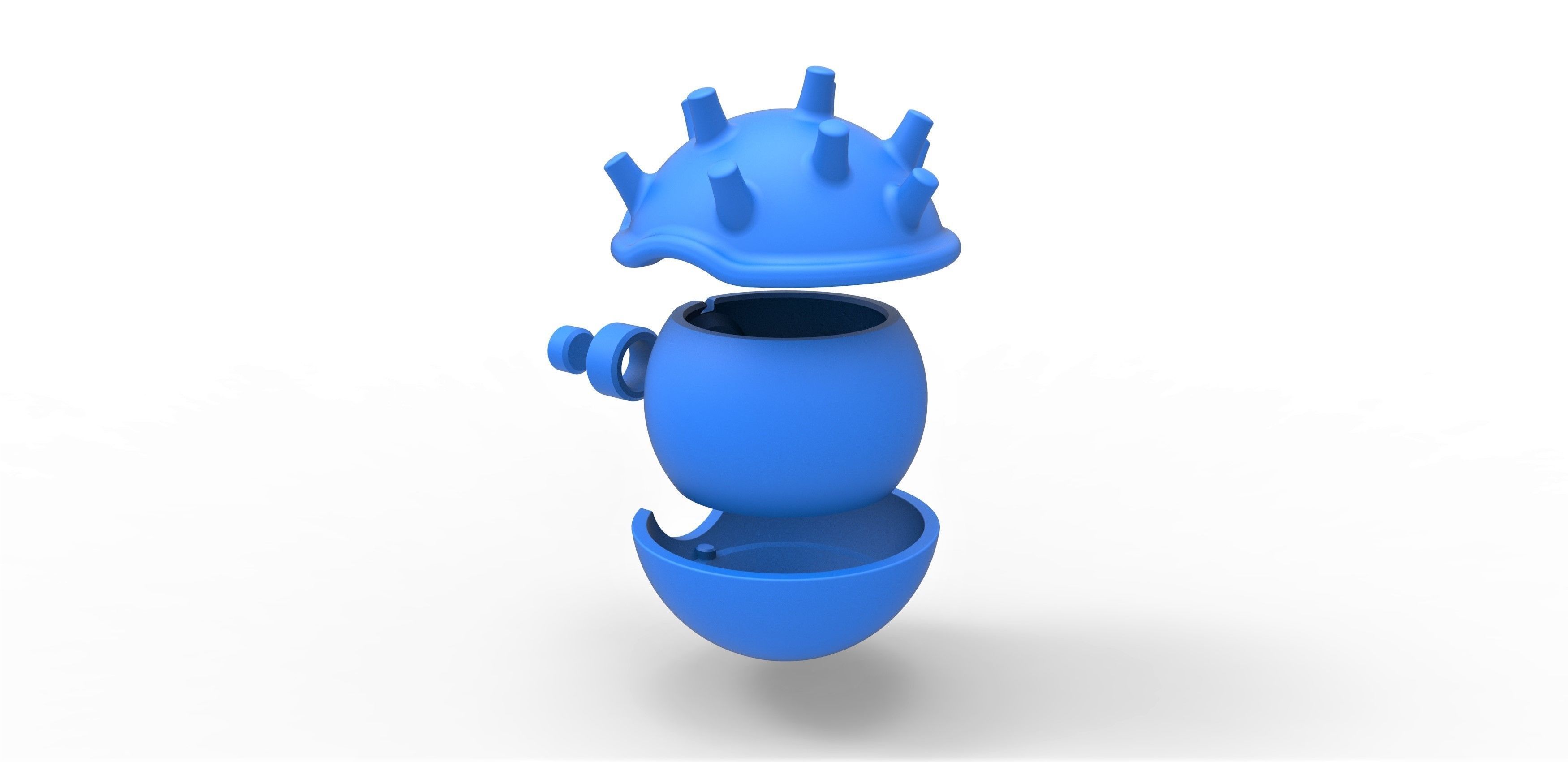 Lapras orb 3D print model_20