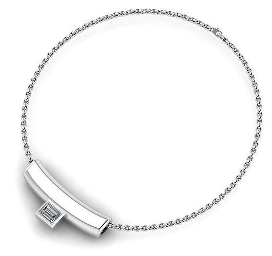 Emerald Cut Stone- On Chain 3D print model
