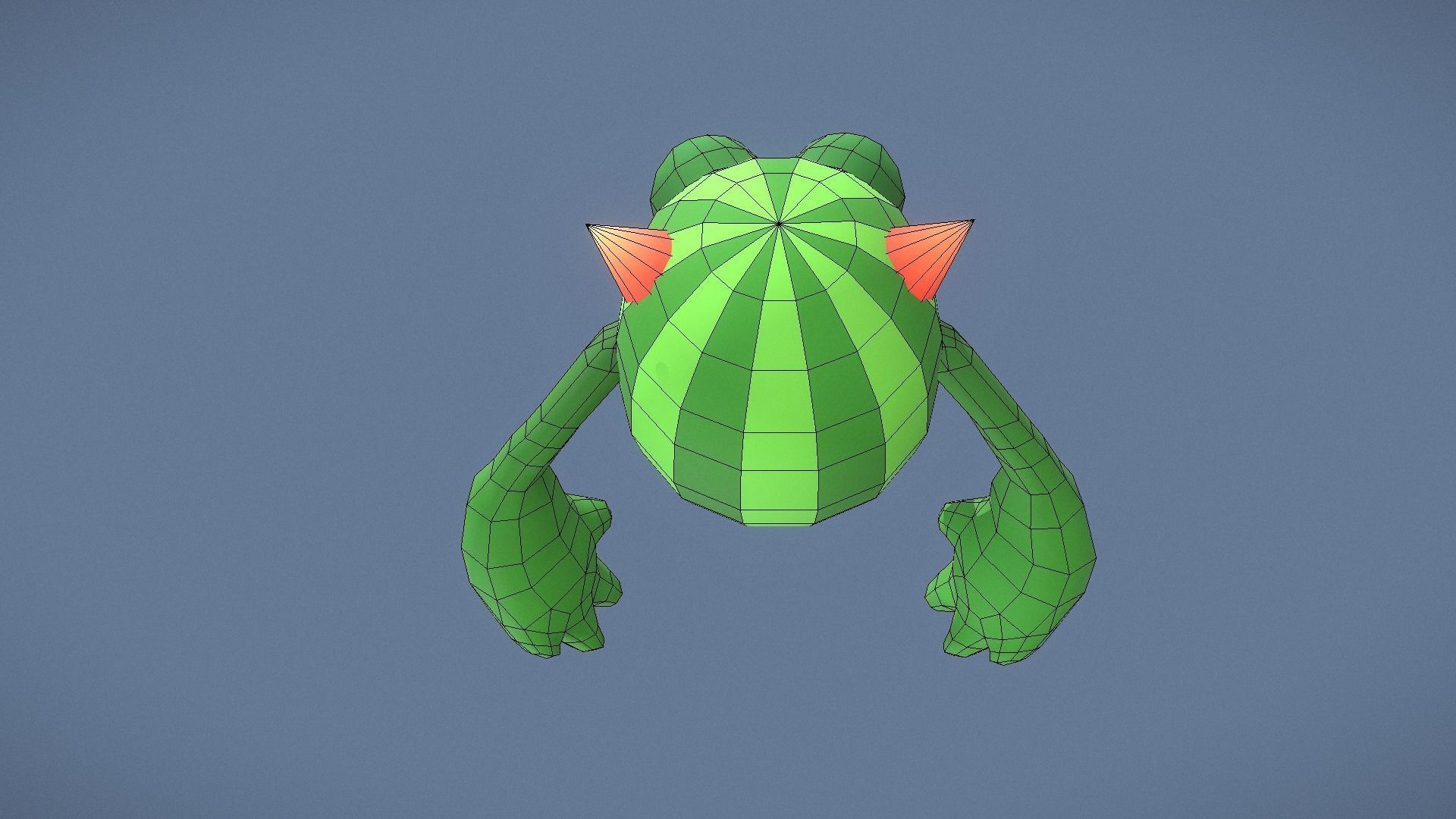 Cartoon Characters - Evolution Cacti Warriors Low-poly 3D model_31