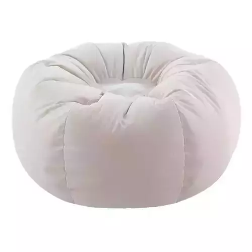 Round fabric bag chair