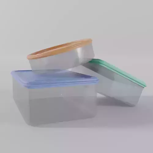 Tupperware plastic container set