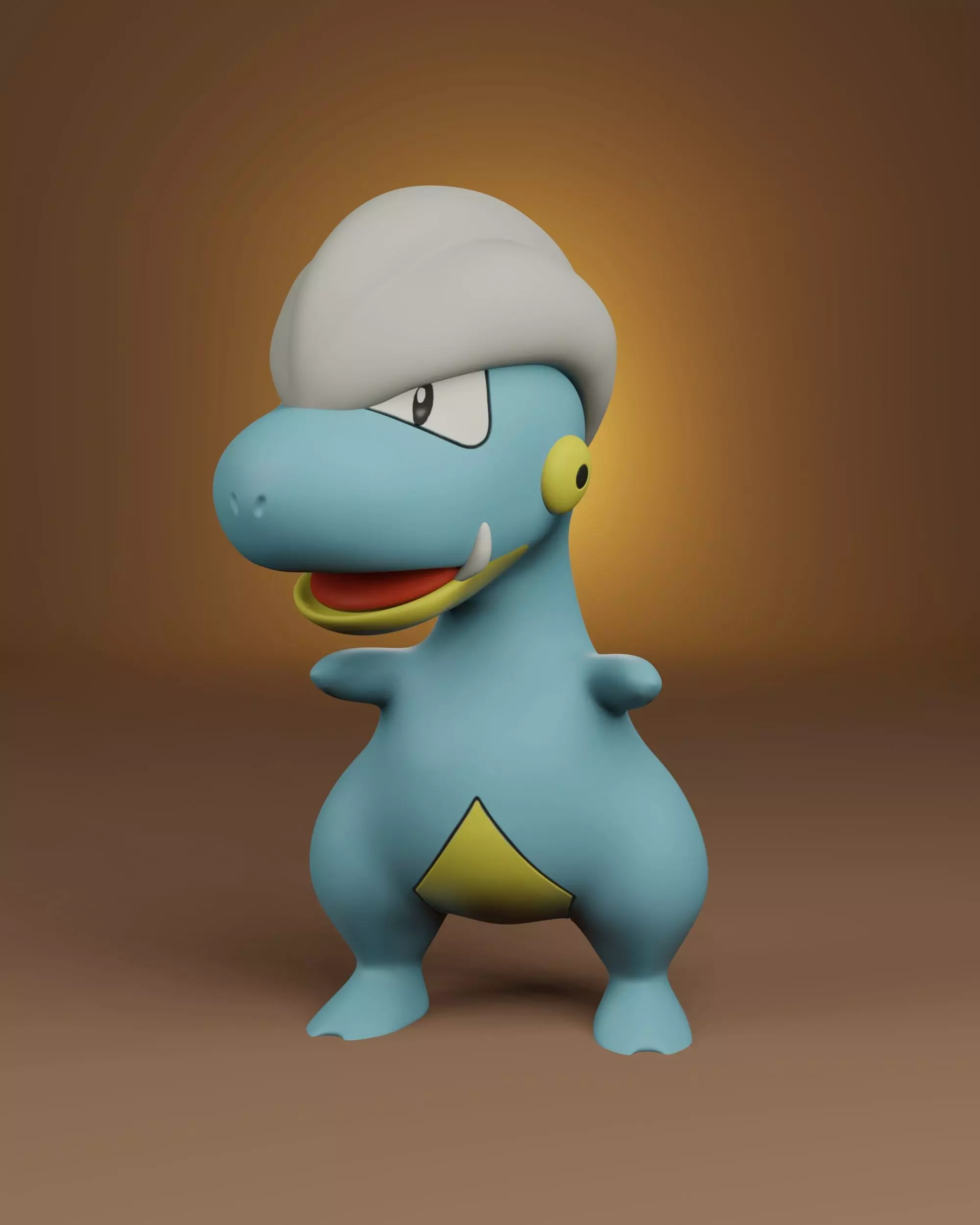 pokemon bagon 3D print model_0