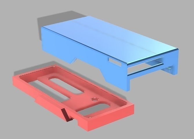 SD and Micro SD reader for Ender 3D print model