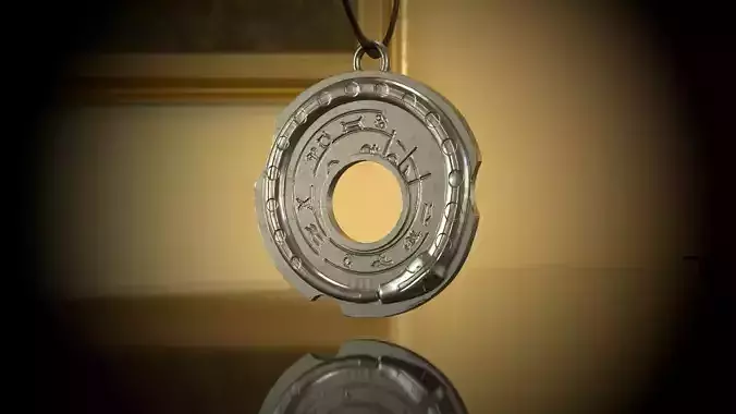 Assassins Creed pendant 3D print model