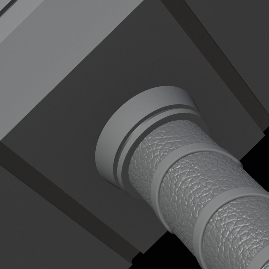 Mjolnir from Avengers Endgame  3D print model_6