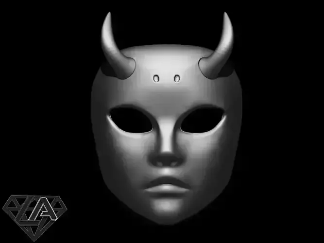 Mr Devil mask 3D print model