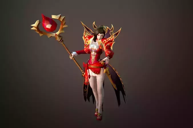 Fantasy Chess RPG Character - Volva