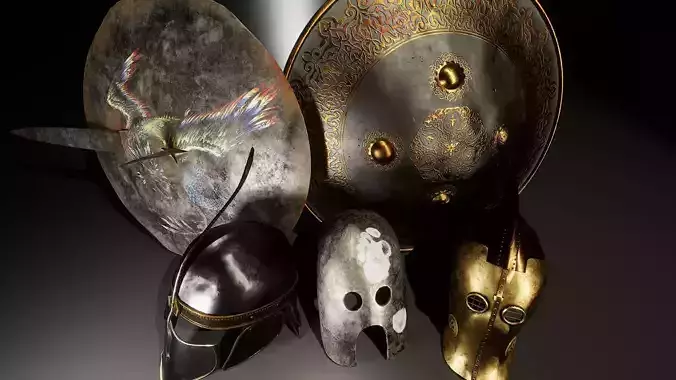 Helmets and shields pack Vol1