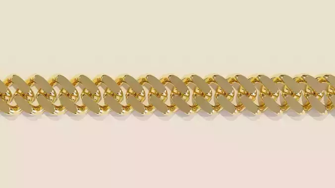 Cuban Link Chain  Free 3D model