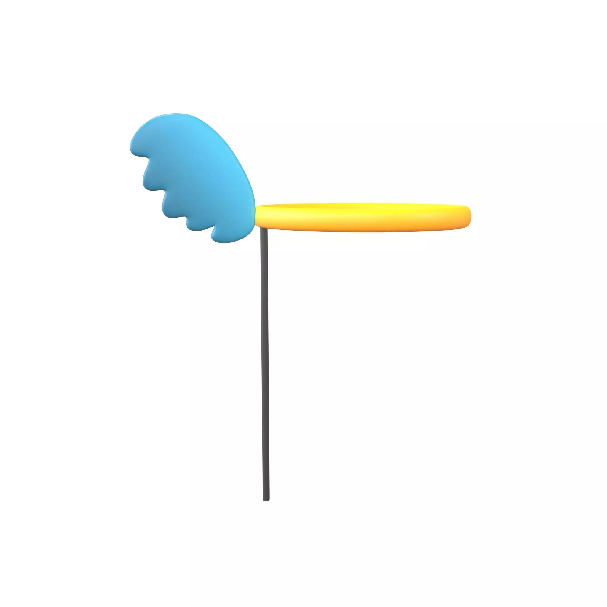 Angel Halo Stick v1 015 Low-poly 3D model_0
