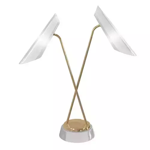 FRANCA DOUBLE PIVOTING TASK LAMP 3D model
