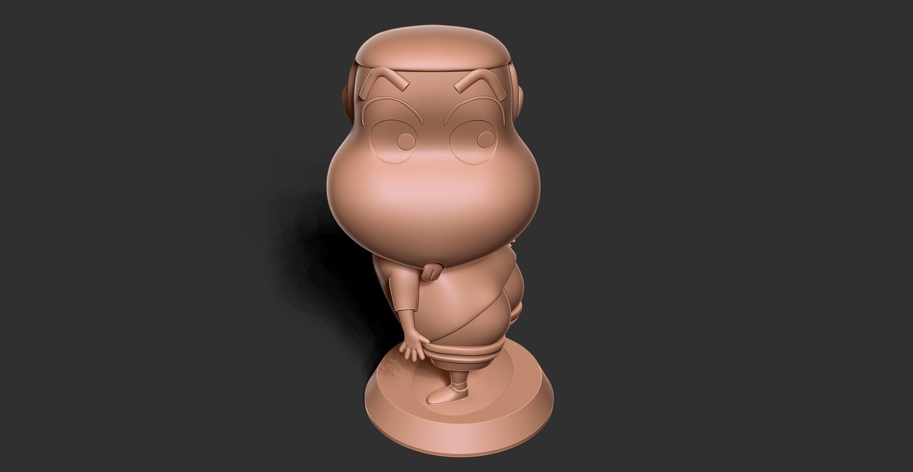 Shin-Chan cartoon figure 3D print model_17
