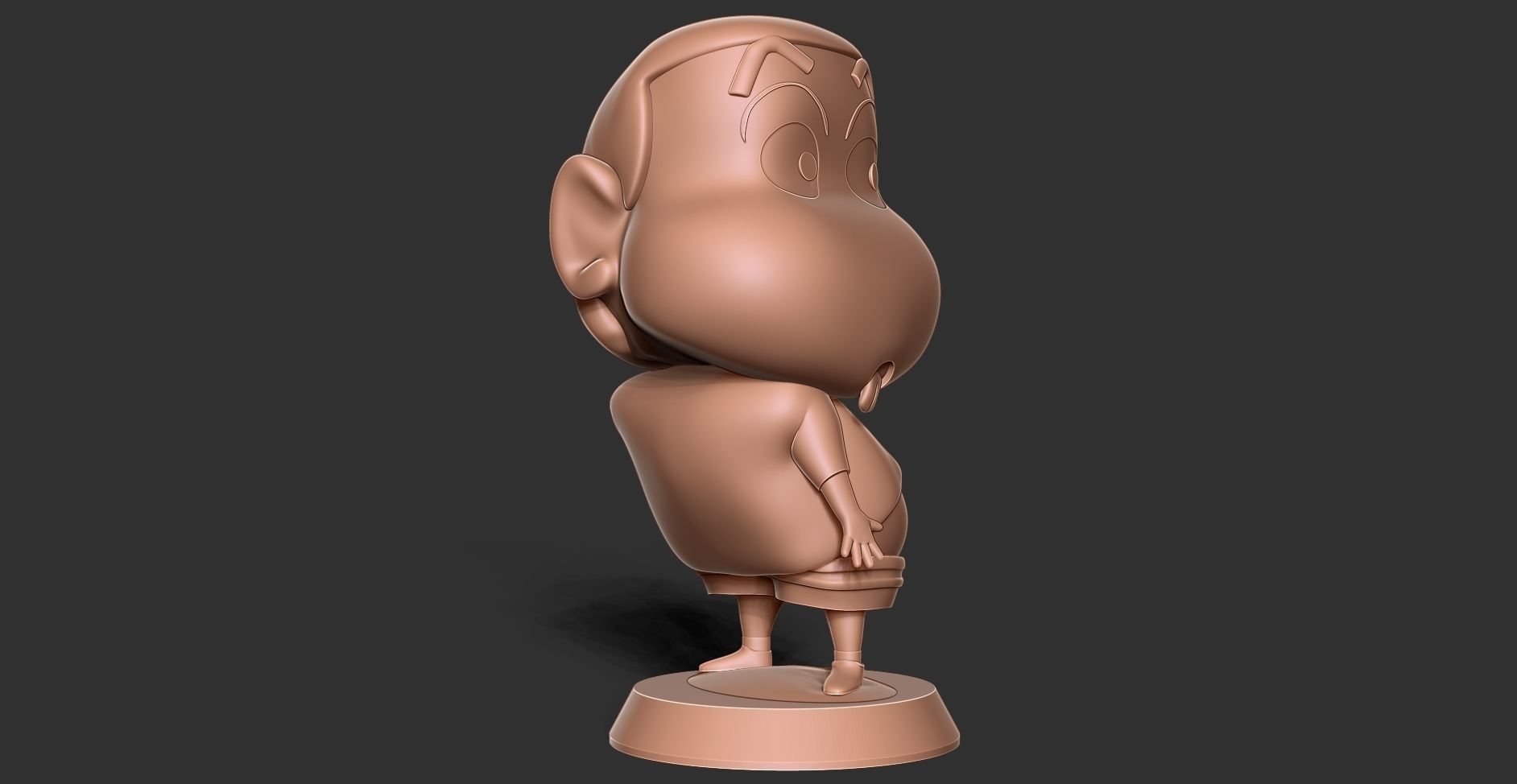 Shin-Chan cartoon figure 3D print model_10