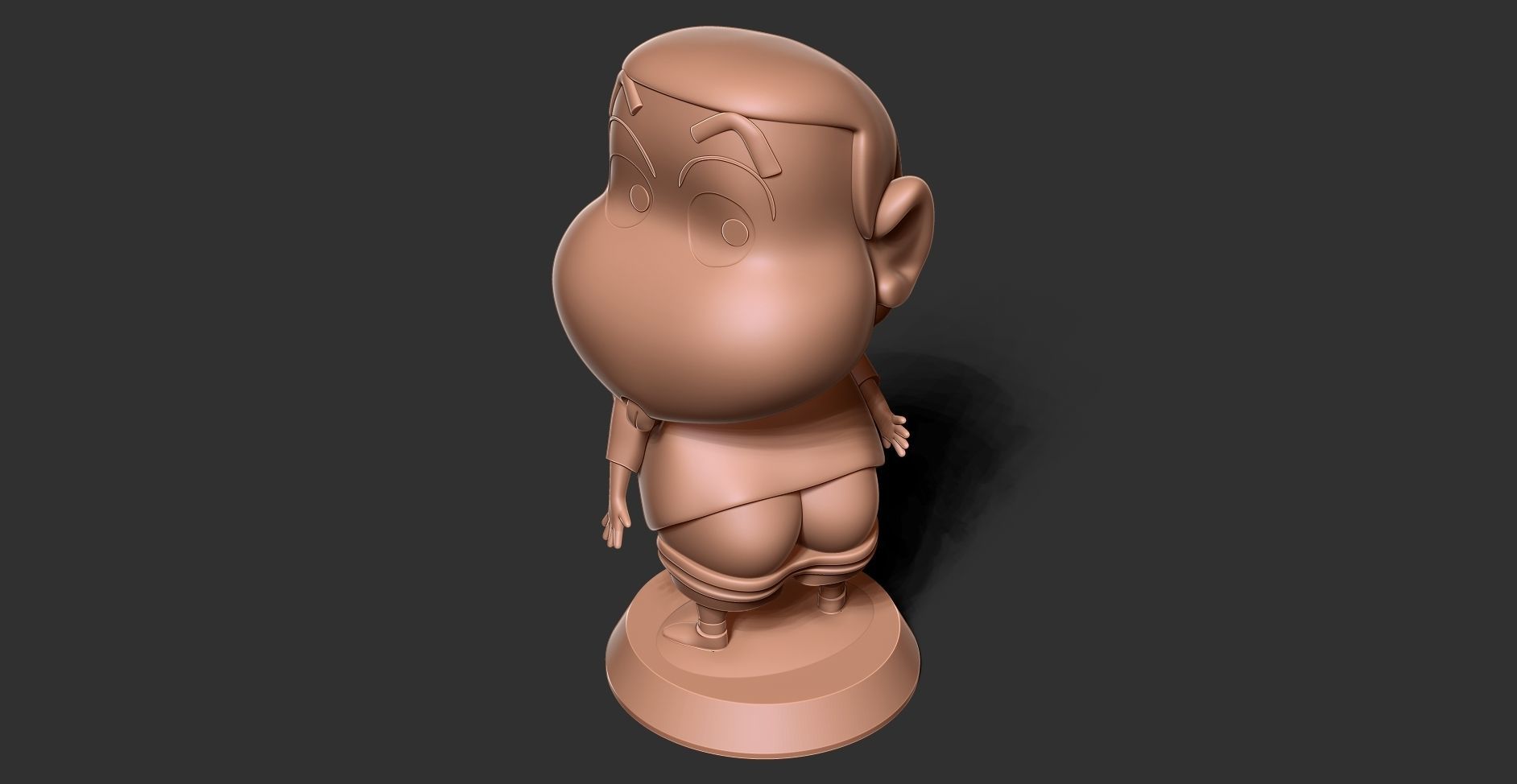 Shin-Chan cartoon figure 3D print model_15