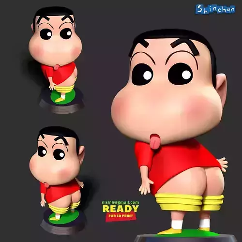 Shin-Chan cartoon figure