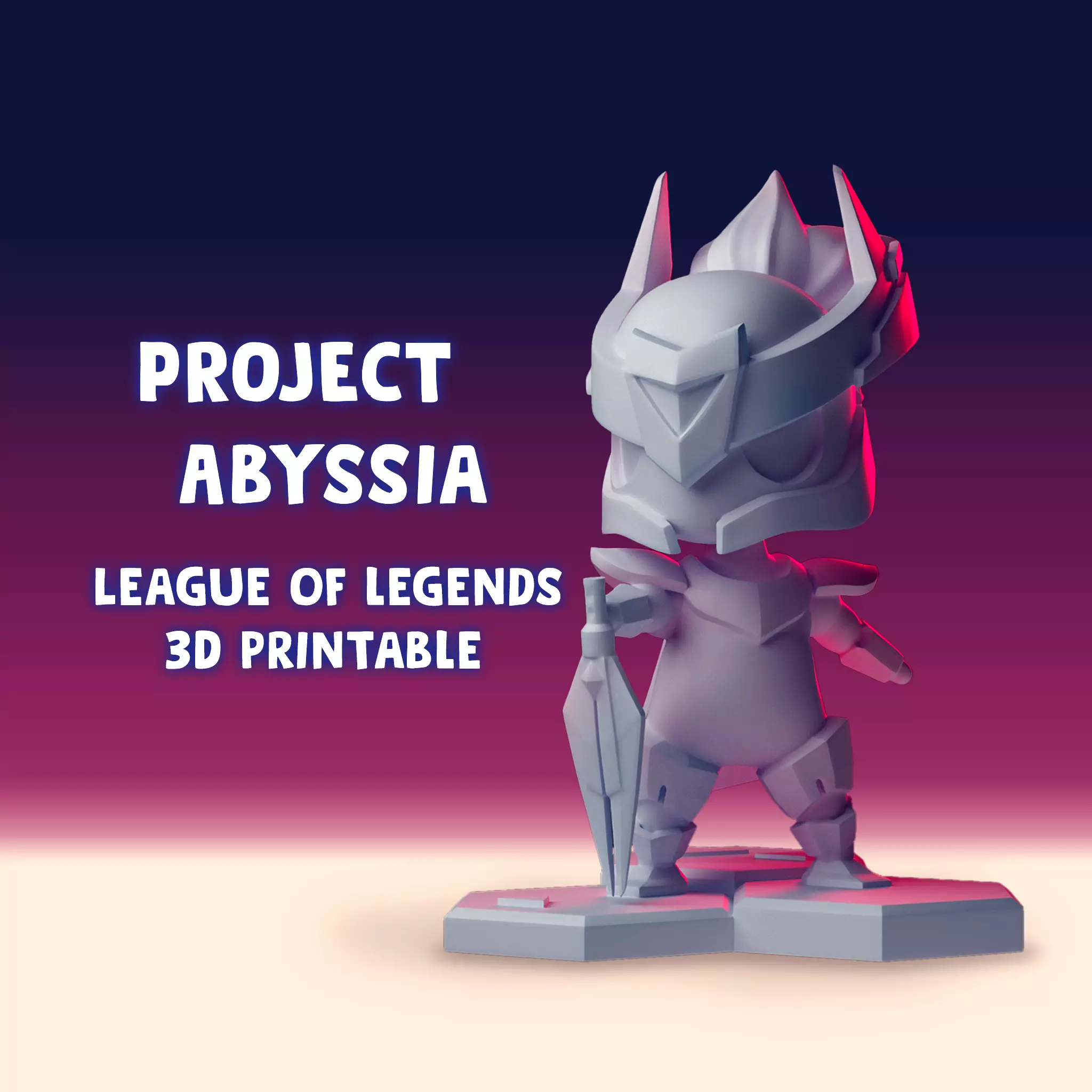 PROJECT ABYSSIA league of legends 3D print model