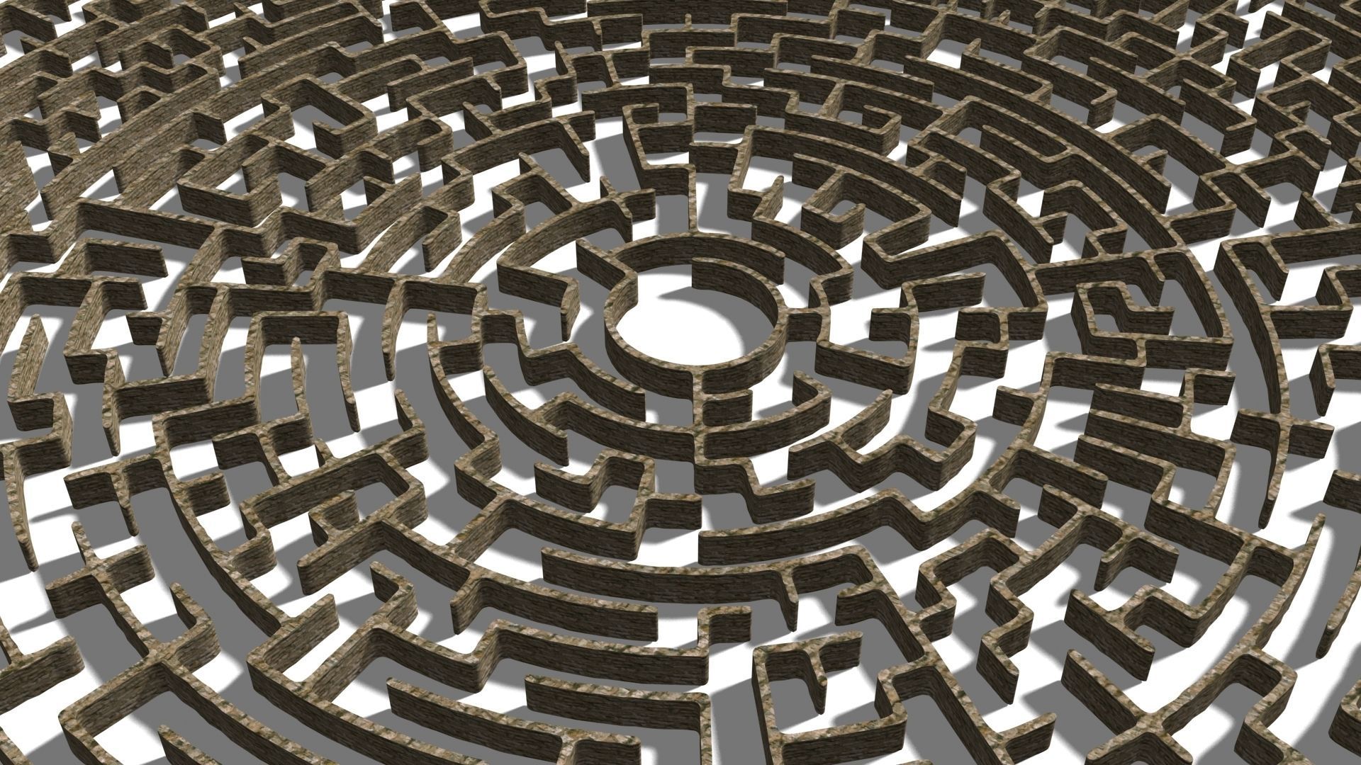 3d maze model for game and animation projects 3D model_6