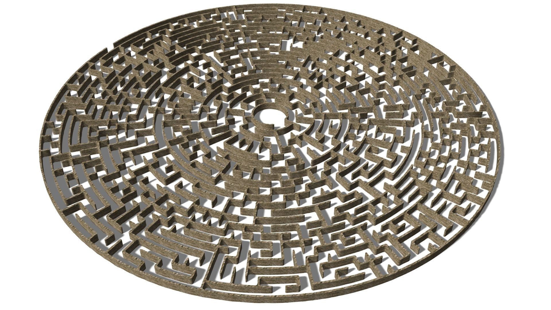 3d maze model for game and animation projects 3D model_8