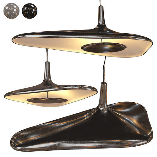 Soleil Noir by Luce Plan 3D model