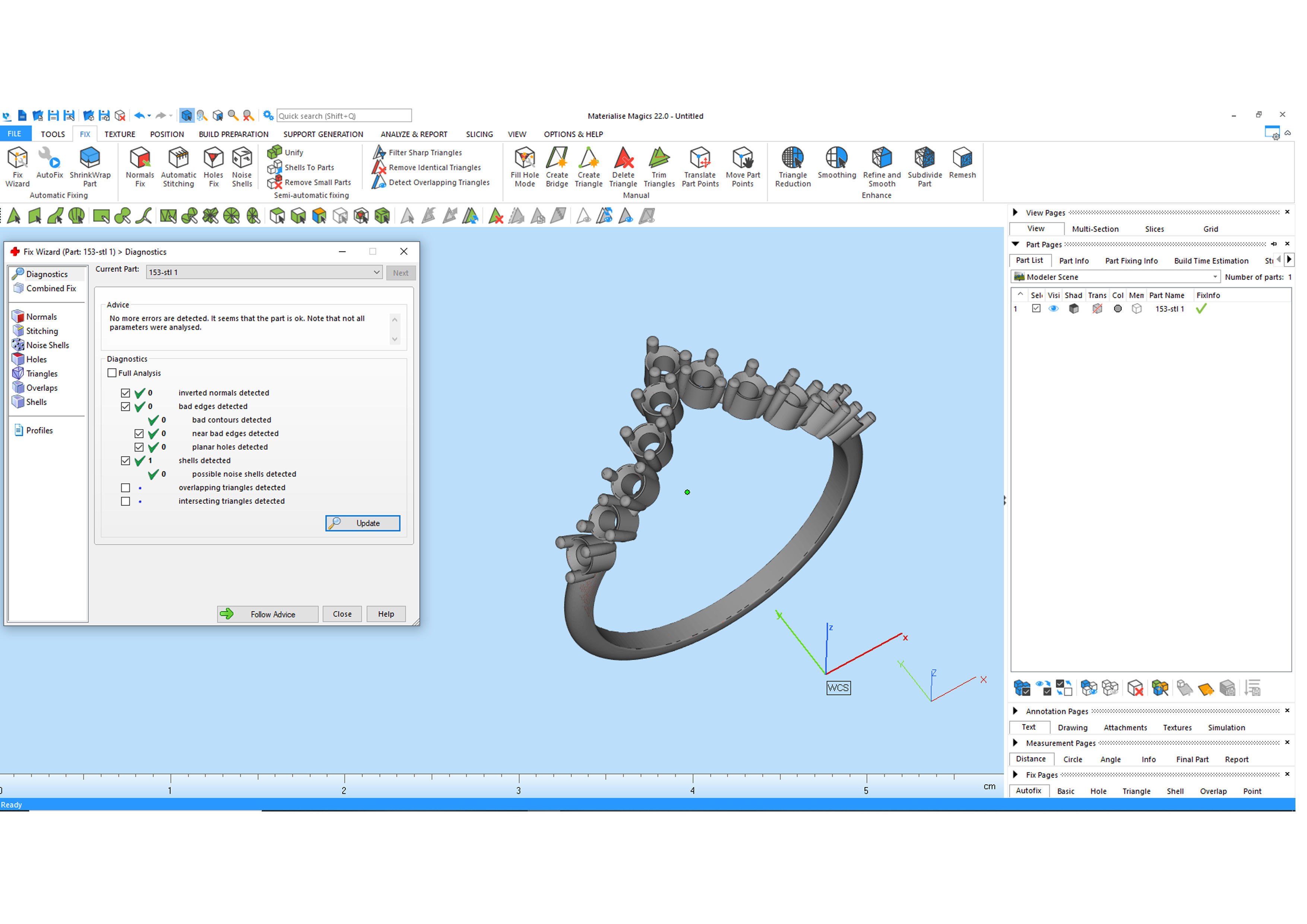 Diamond ring 3D print model_11