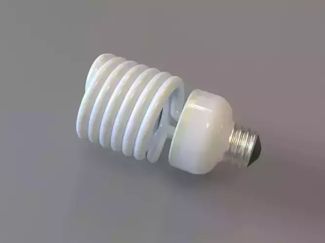Spiral energy saving lamp