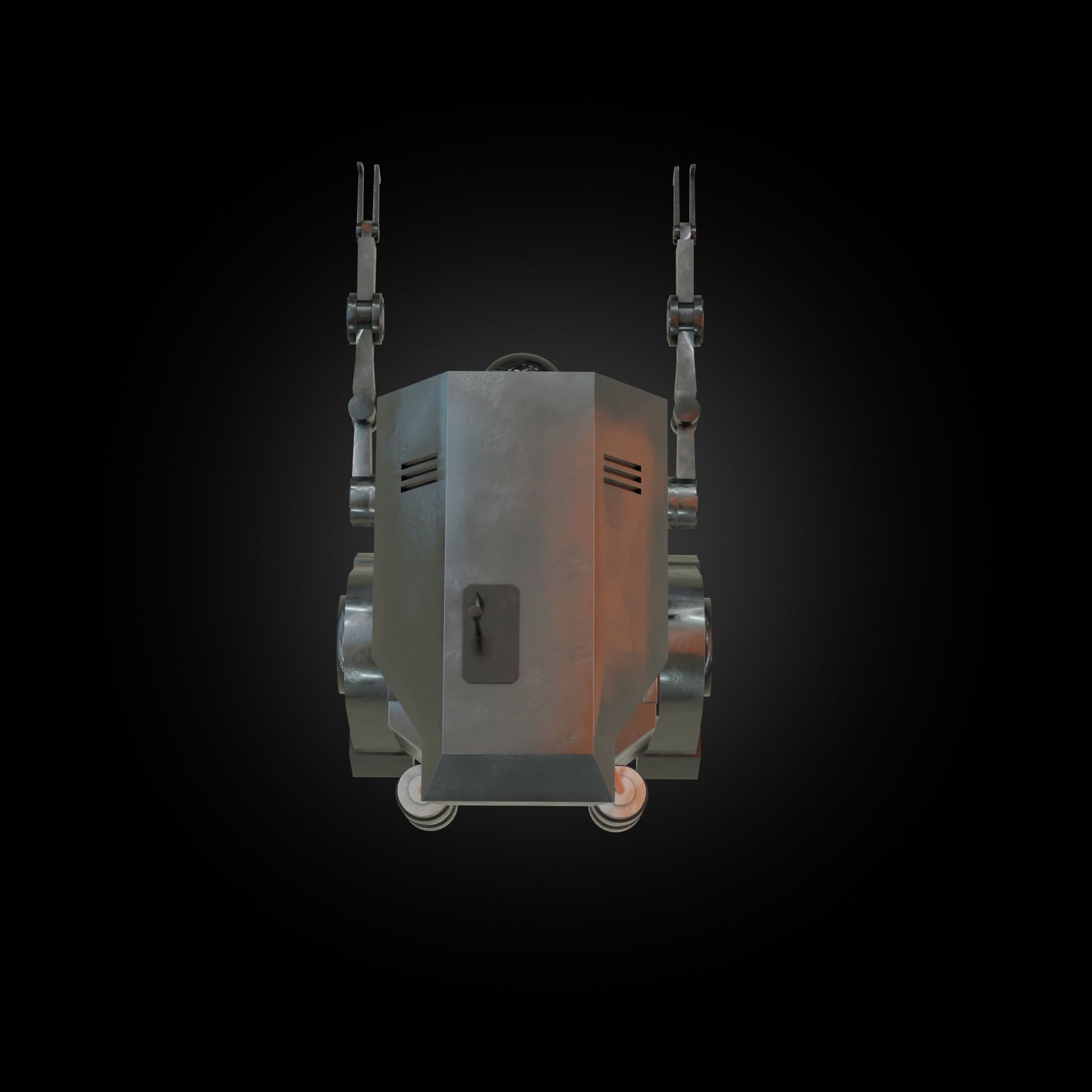 Denis elka46464646gmail comSci-fi Robot 3D model Free low-poly 3D model_15
