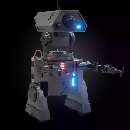 Denis elka46464646gmail comSci-fi Robot 3D model Free low-poly 3D model Denis elka46464646gmail comSci-fi Robot 3D model Free low-poly 3D model
