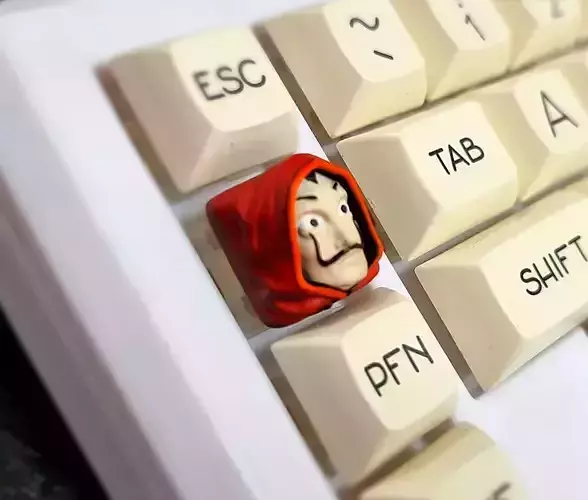 Keycap Money Heist