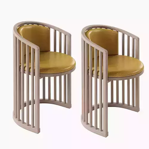 armchair wooden chair with cushion