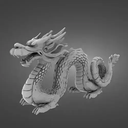 Dragon statuette