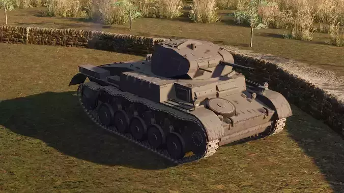 panzerII tank for world of tanks