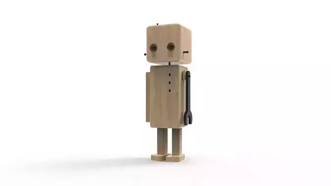TOY ROBOT 02 3D print model