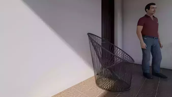 Arm chair 3D model