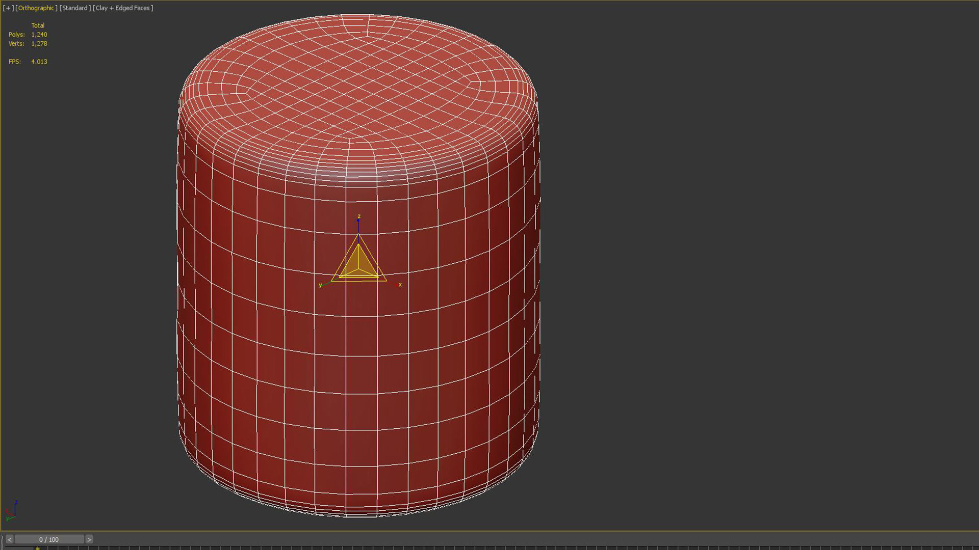 pouf ottomans End of Bed 3D model_3