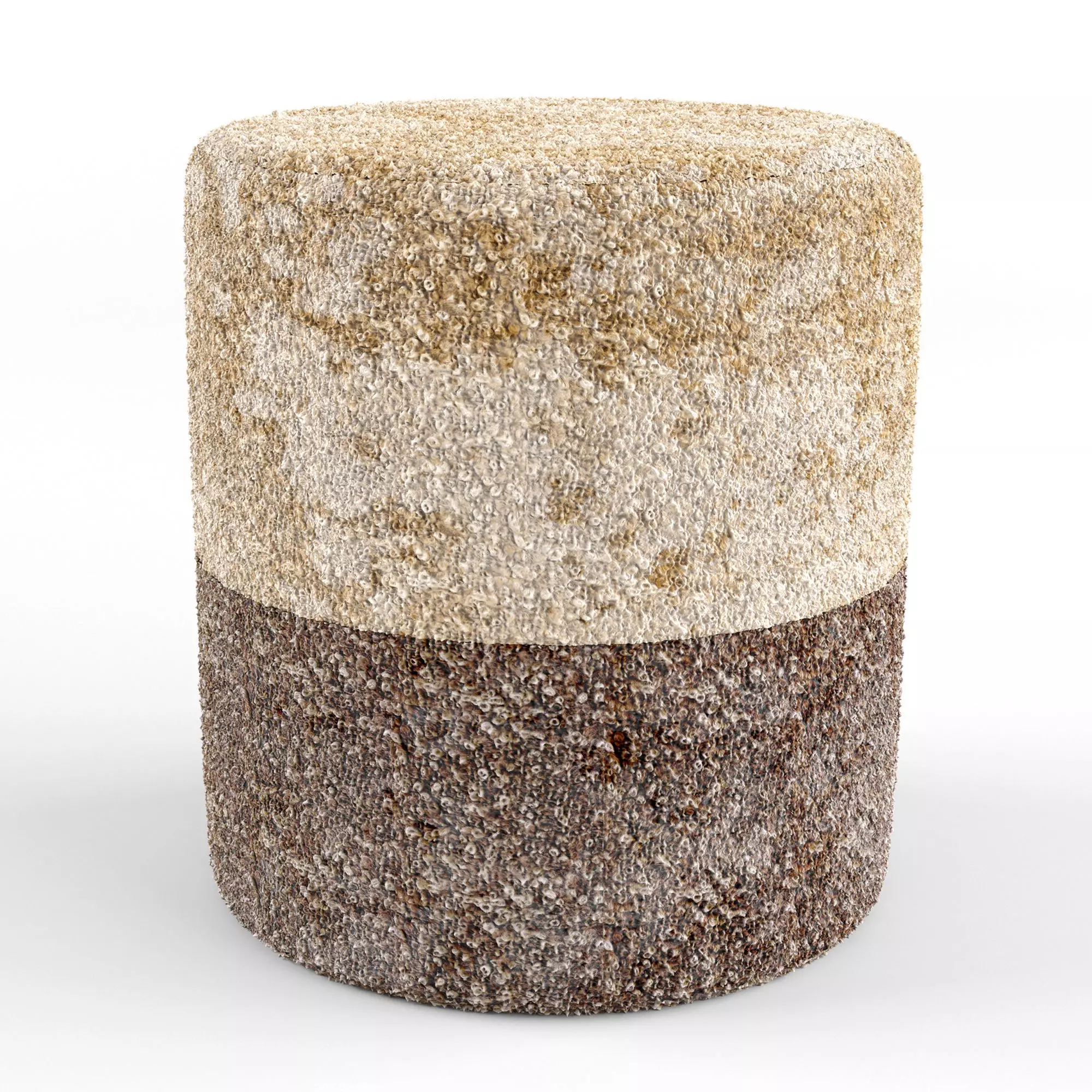 pouf ottomans End of Bed 3D model_0