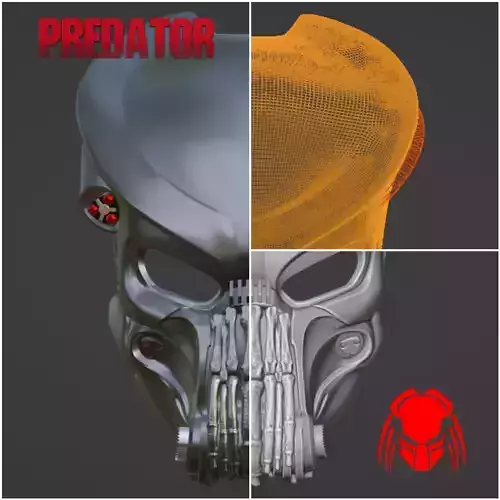 Predator Bone Grill mask 