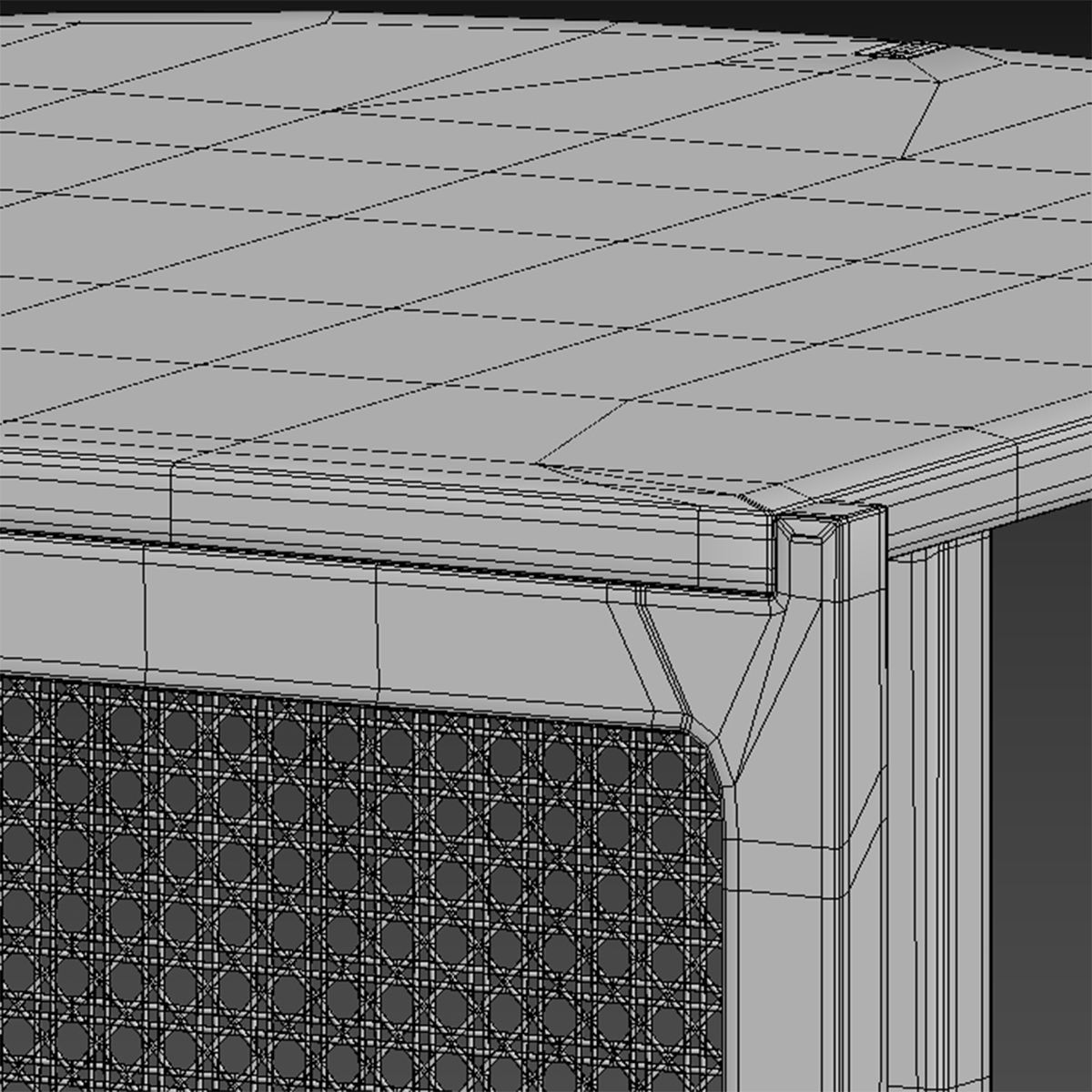Table Vienna Visionnaire  3D model_4