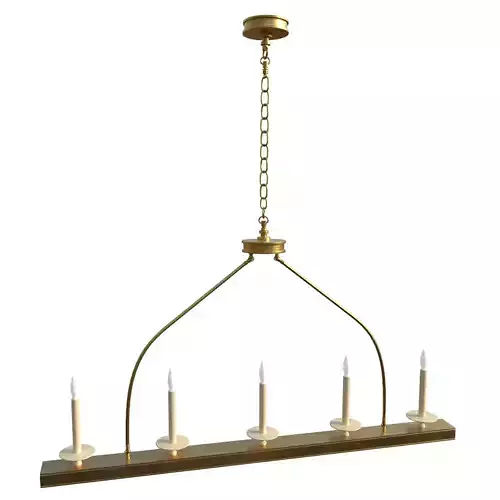 Launceton Large Linear Pendant 3D model