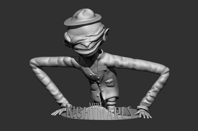 little nightmares 3D print model