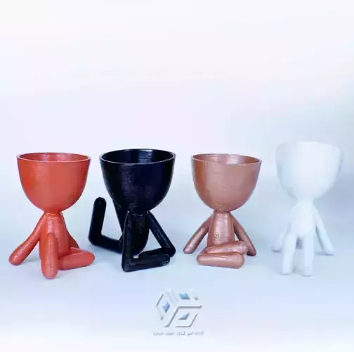 Character Planter Set