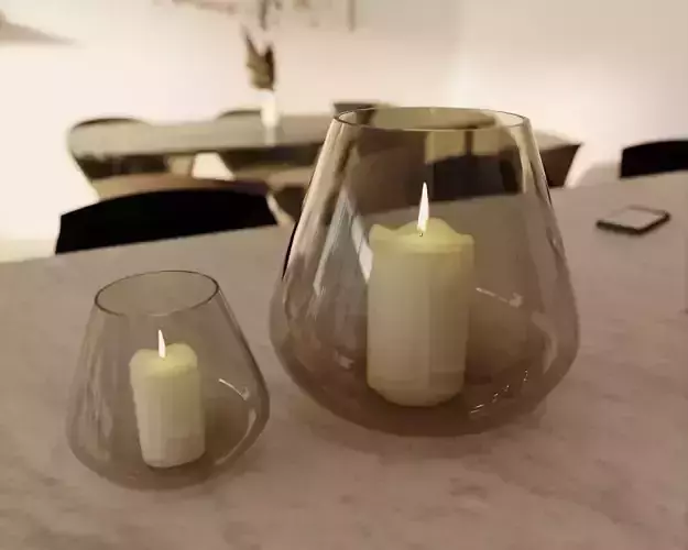 Vase and Candle set