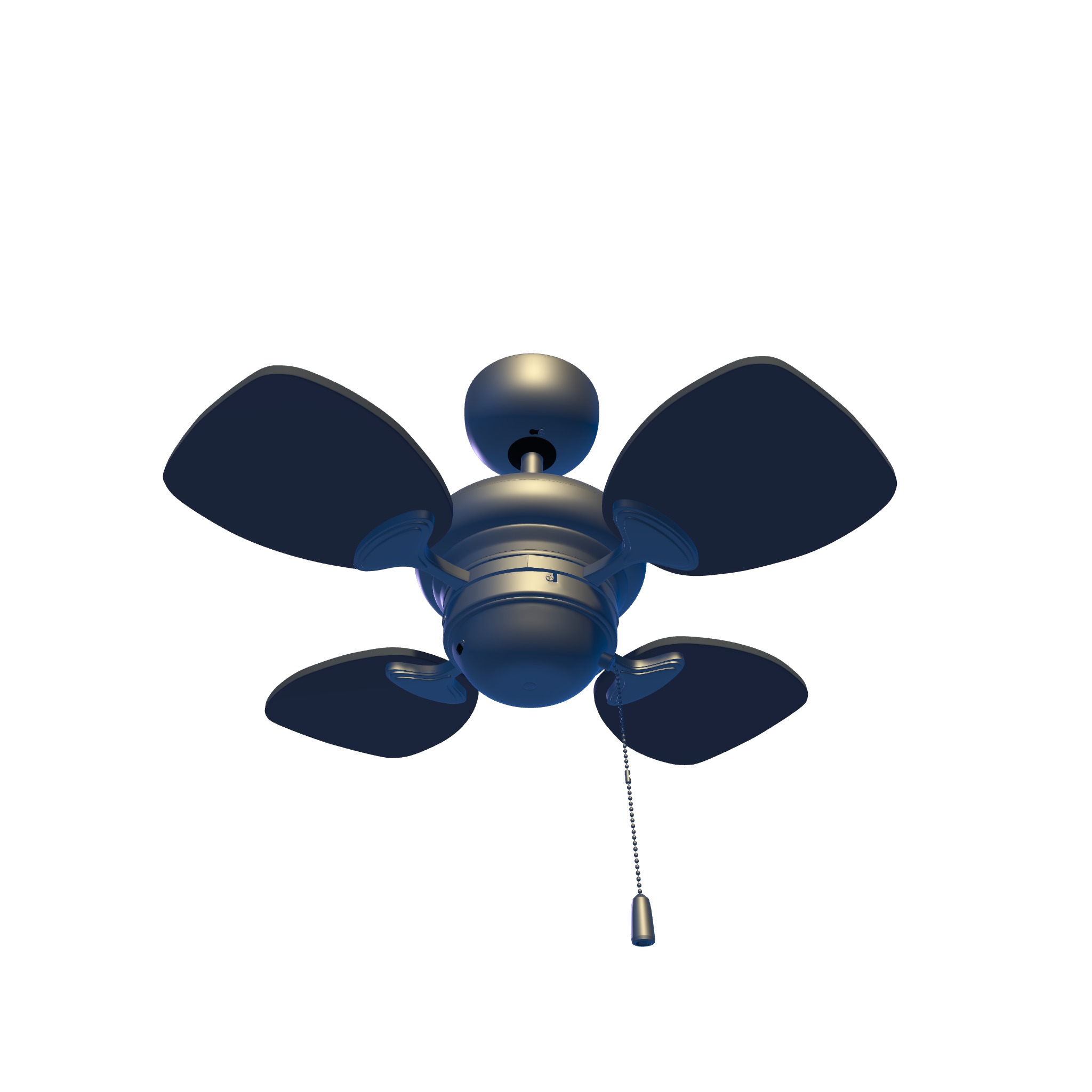 Leddy Blade Ceiling Fan 3D model_3
