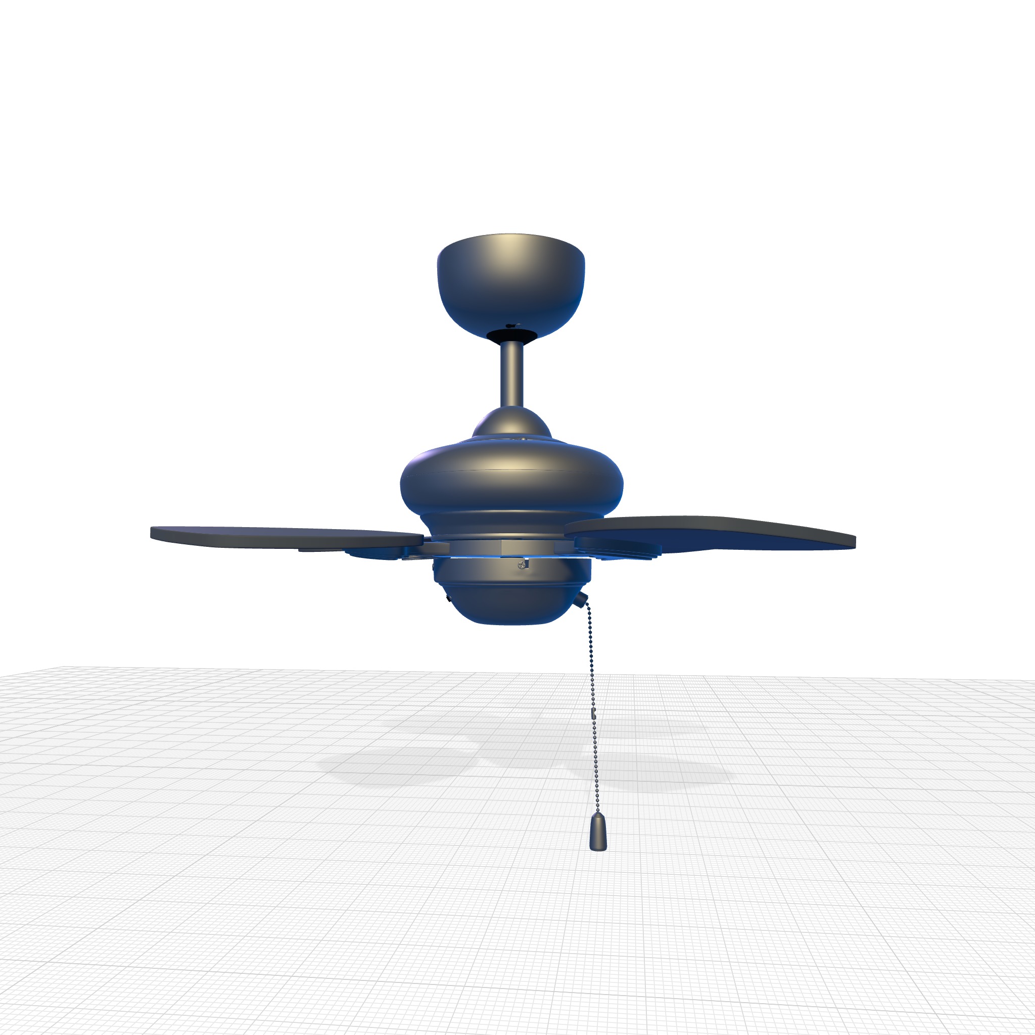 Leddy Blade Ceiling Fan 3D model_5